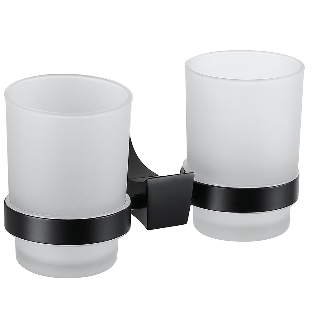 PORTACEPILLOS DE DIENTES DOBLE 002 LATÓN DORADO COLECCIÓN HALYS