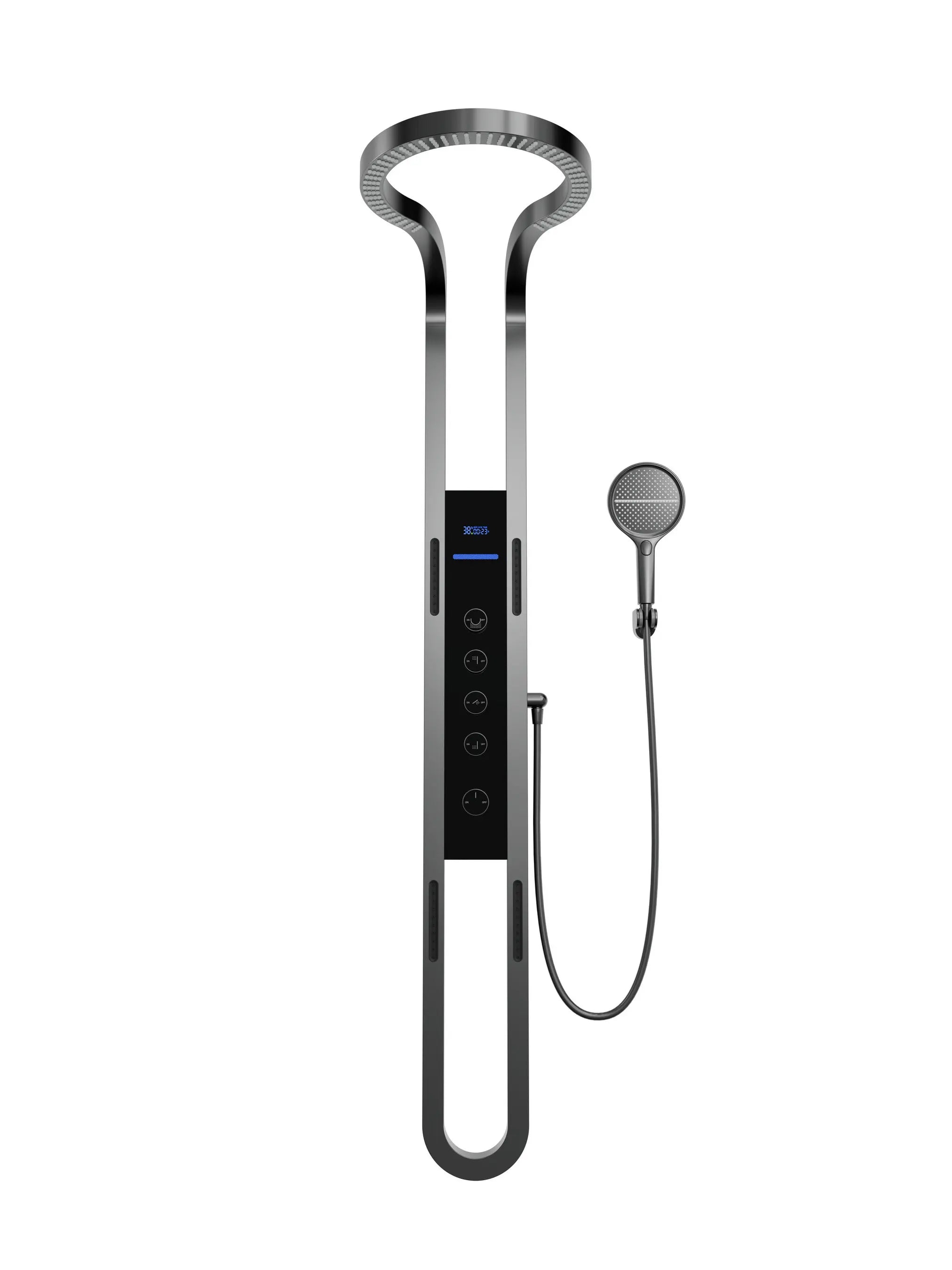 Colonne de Douche Nickel Brossé HUDOR — vue principale