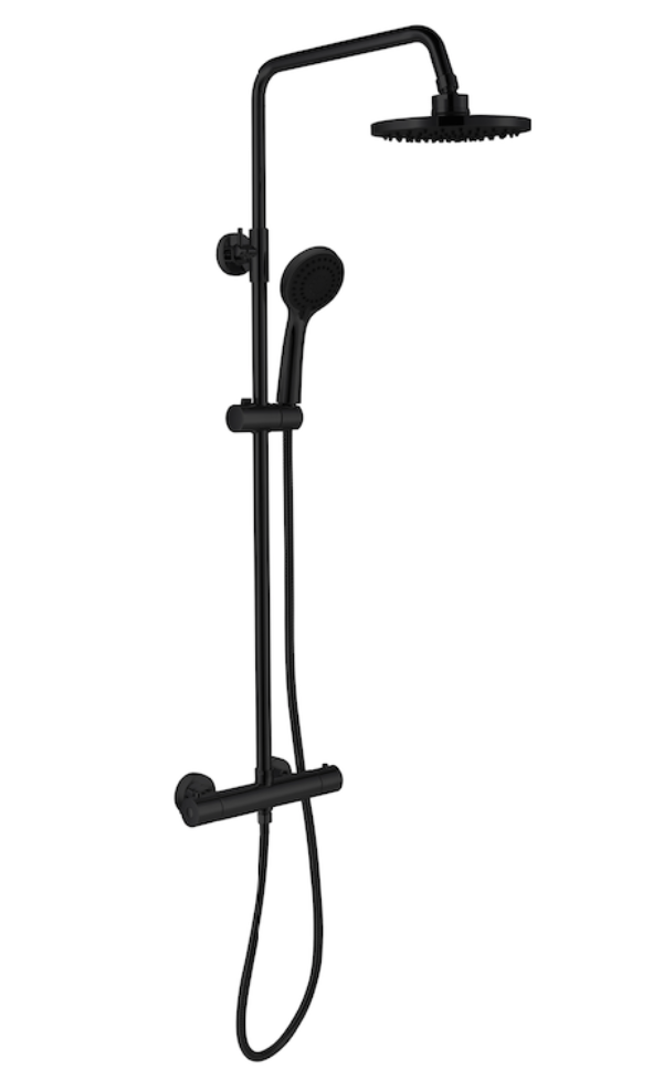 Thermostatic shower column CHROME SC418 Erymanthe Collection