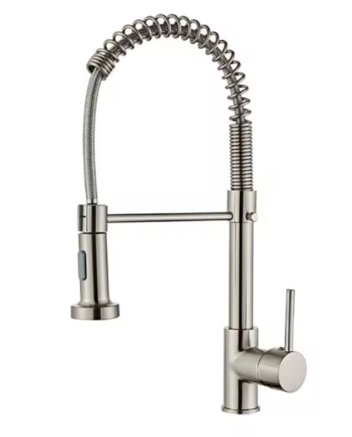 Erymanthe collection 810 chrome kitchen faucet with removable head