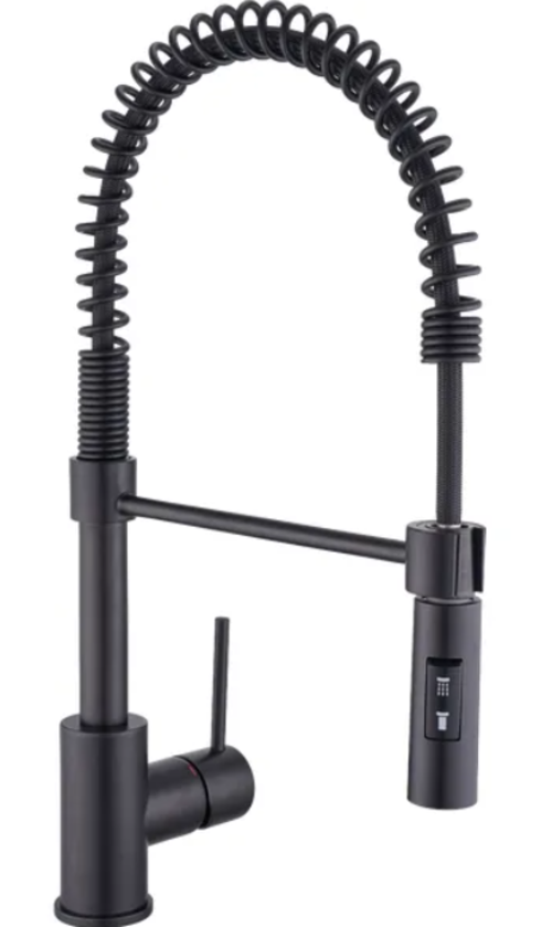 055 kitchen faucet in brass ORB finish, Chrémétès collection