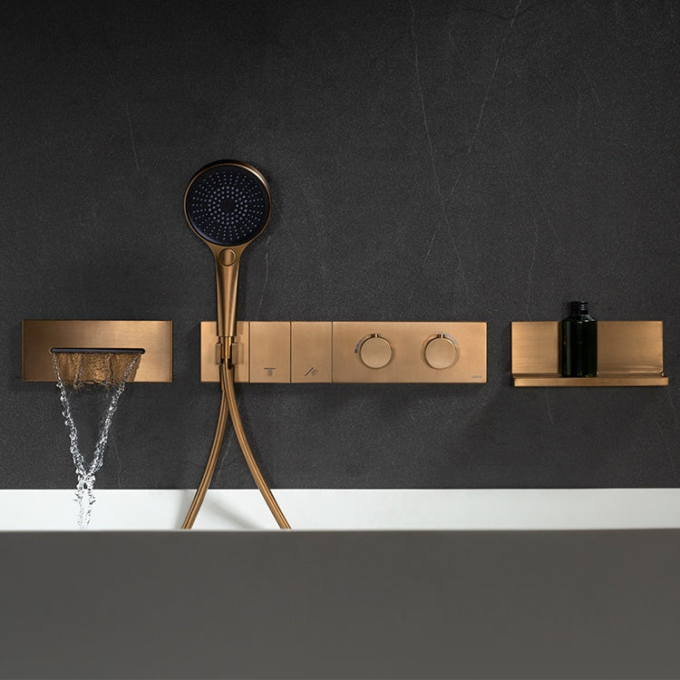 Robinet Baignoire Mural new batch 0002 Doré Champagne | HUDOR