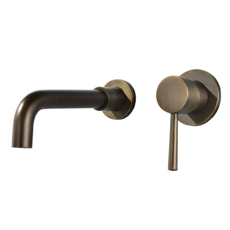 Robinet Lavabo Bronze Huilé HUDOR — détail