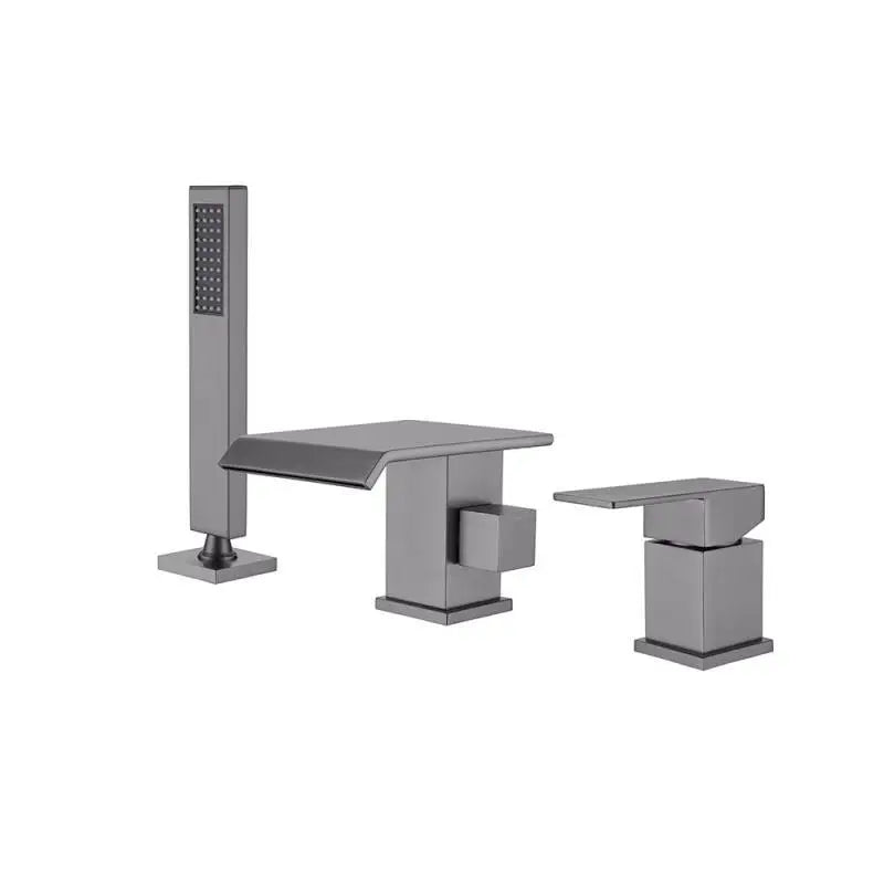 Robinet Baignoire Nickel Brossé HUDOR — mise en situation