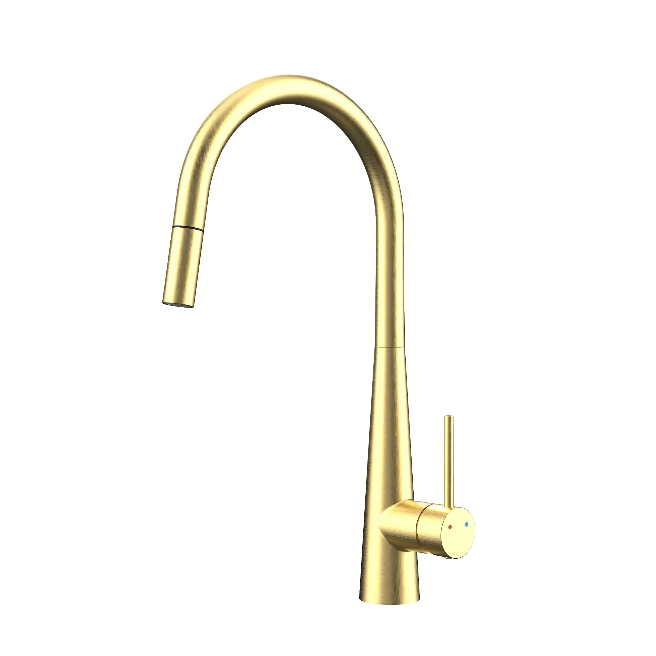 Robinet Cuisine Doré Champagne HUDOR — vue principale