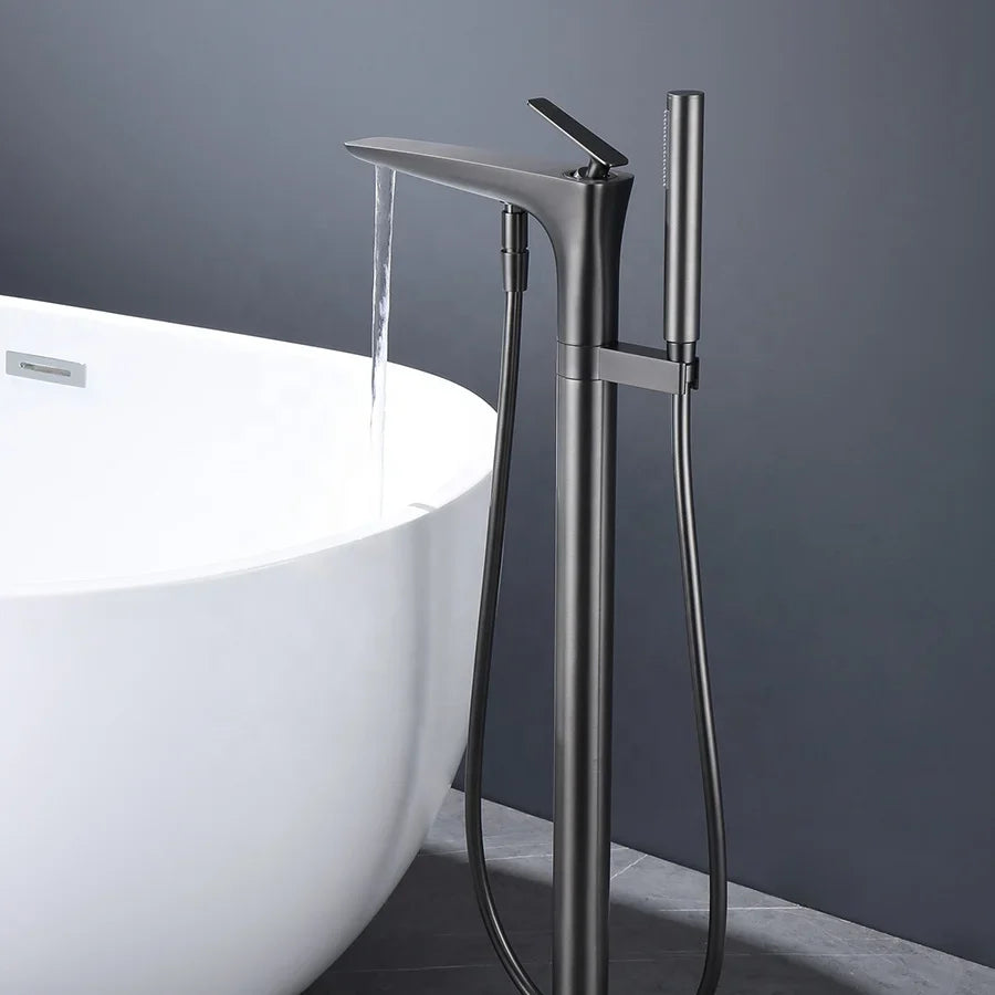 Robinet Baignoire Gunmetal HUDOR — vue principale