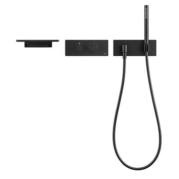 Robinet Baignoire Gunmetal HUDOR — détail