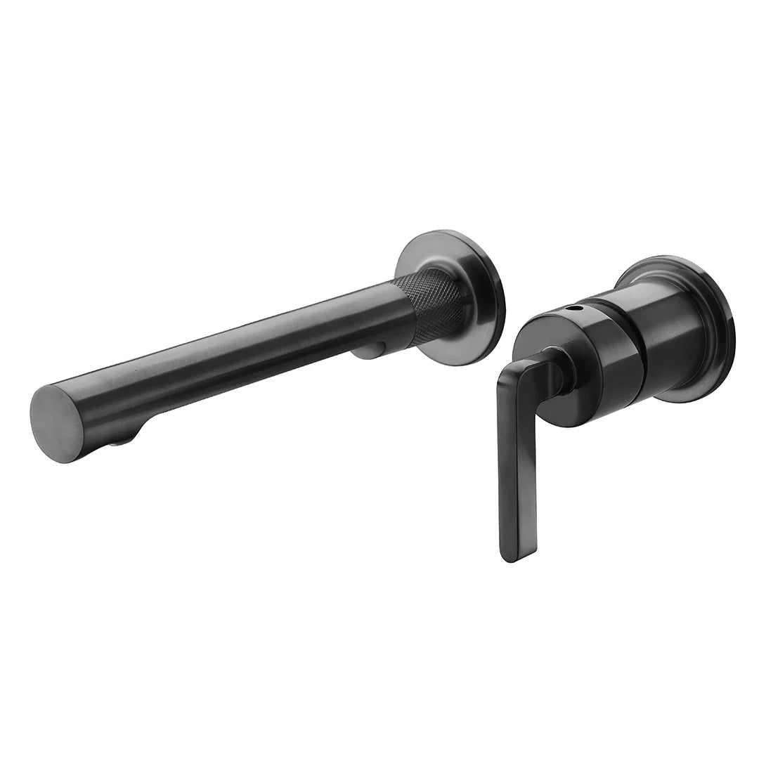 Robinet Lavabo Gunmetal HUDOR — mise en situation