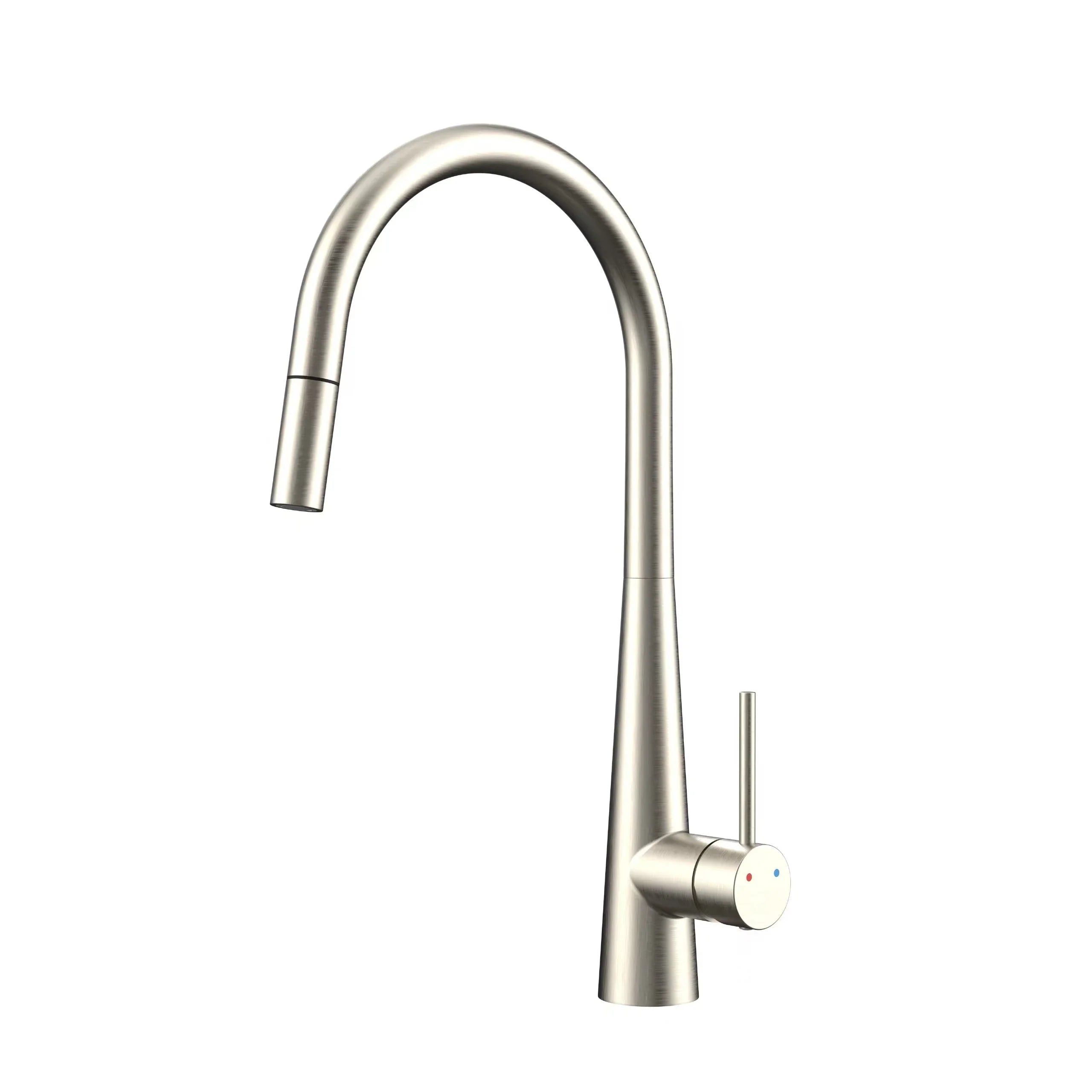 Robinet Cuisine Nickel Brossé HUDOR — vue principale