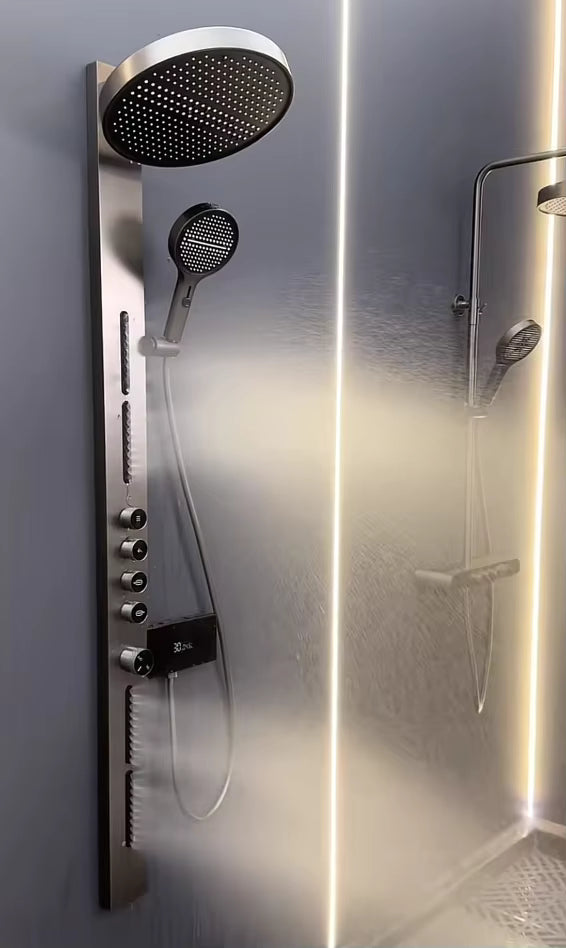 Colonne de Douche new batch 40002 Gunmetal | HUDOR