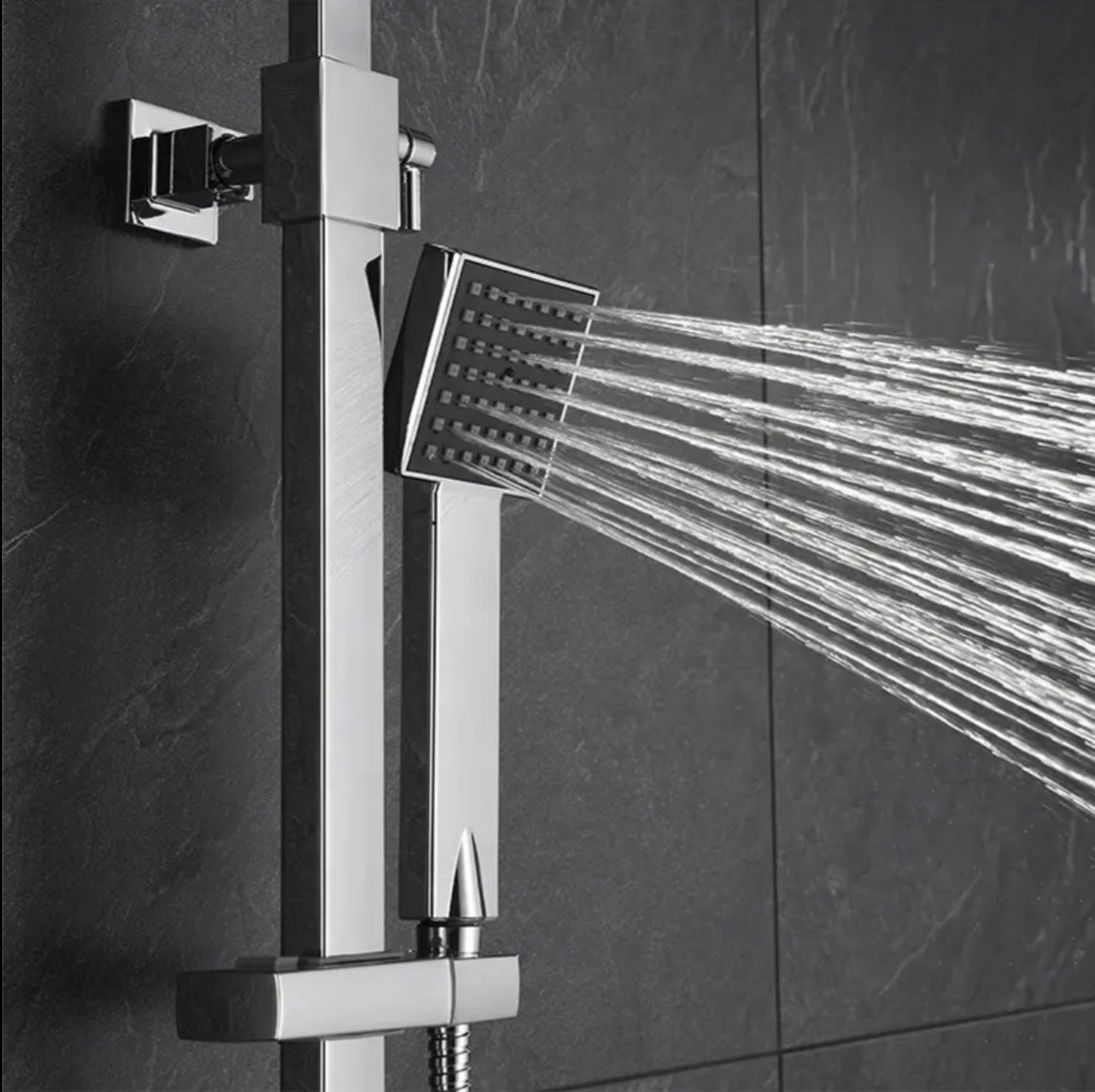 COLONNE DE DOUCHE THERMOSTATIQUE CHROMÉE COLLECTION ENIPEE