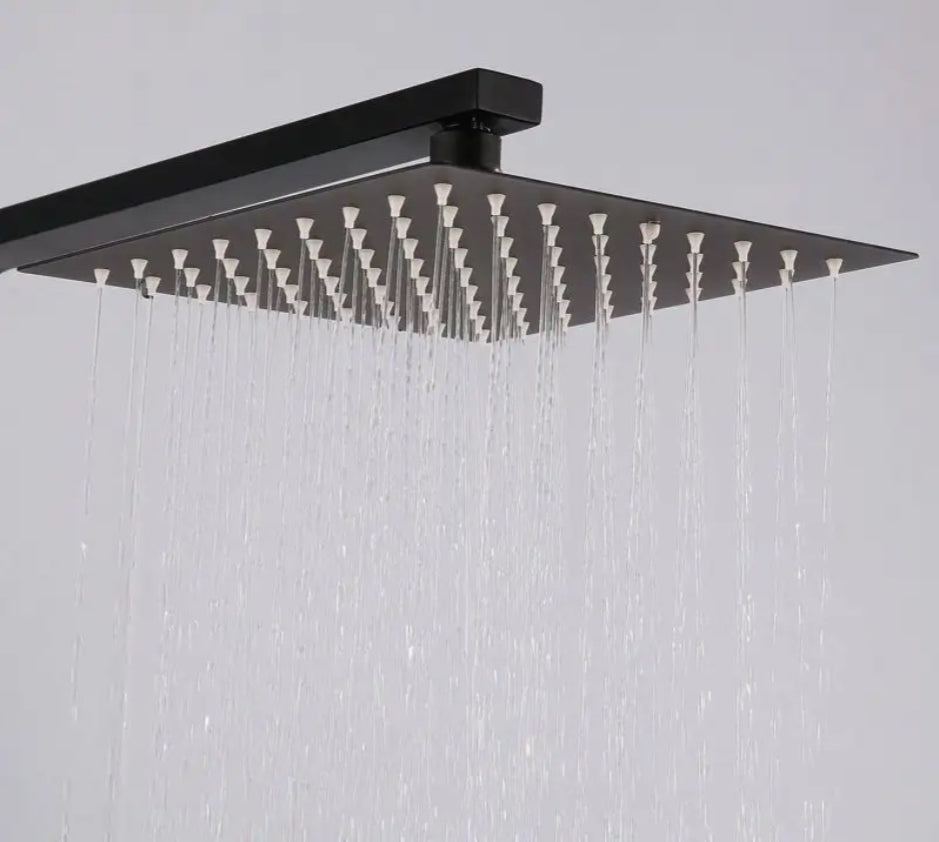 COLUMNA DE DUCHA SC428 EN LATÓN NEGRO COLECCIÓN Alphée