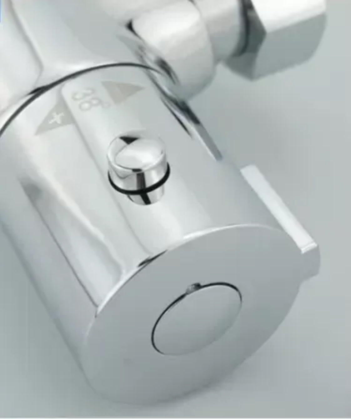 Colonne de douche thermostatique CHROME SC418 Collection Erymanthe