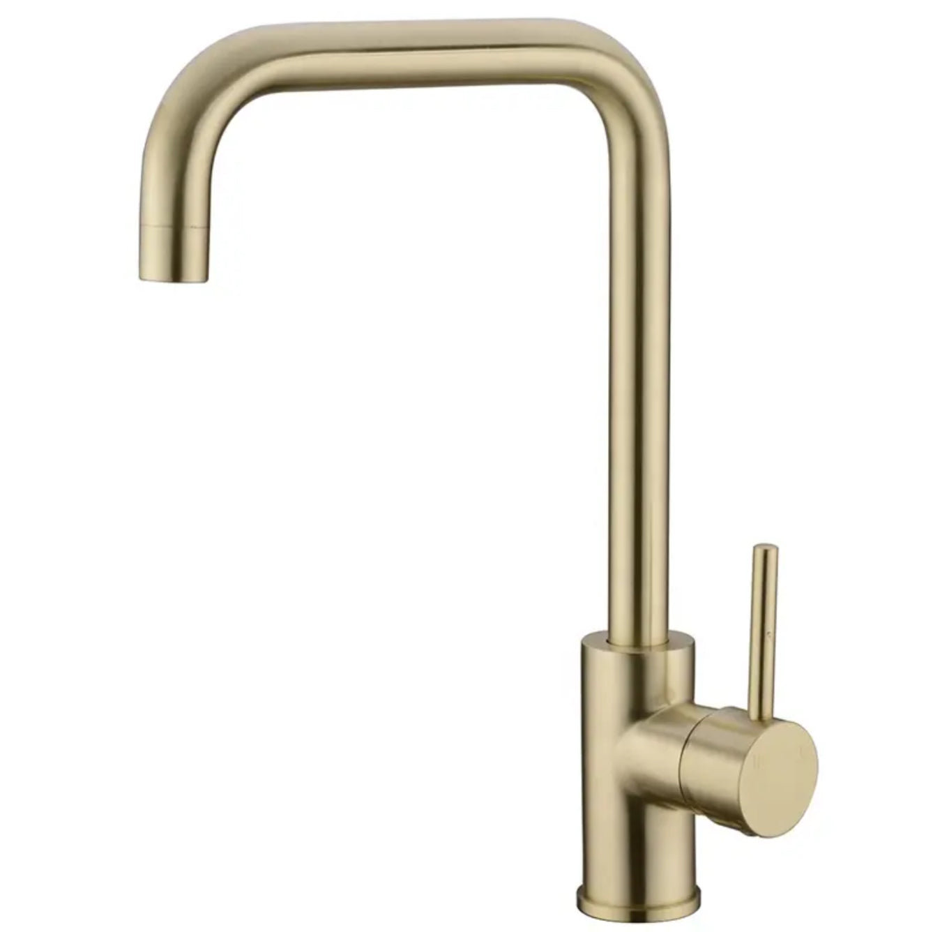 K128 KITCHEN FAUCET in BRUSHED GOLD BRASS SCAMANDRE COLLECTION