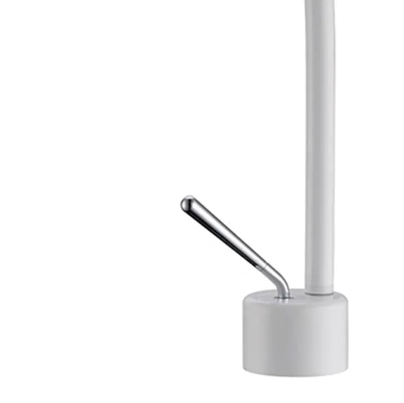 Grifería para lavabo de sobre encimera de latón blanco colección Argolide 201