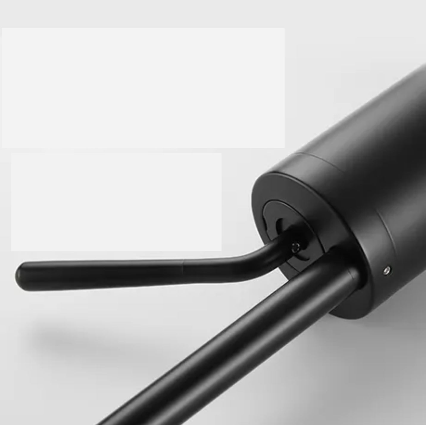 Raised sink faucet 201 in black brass Céphise collection