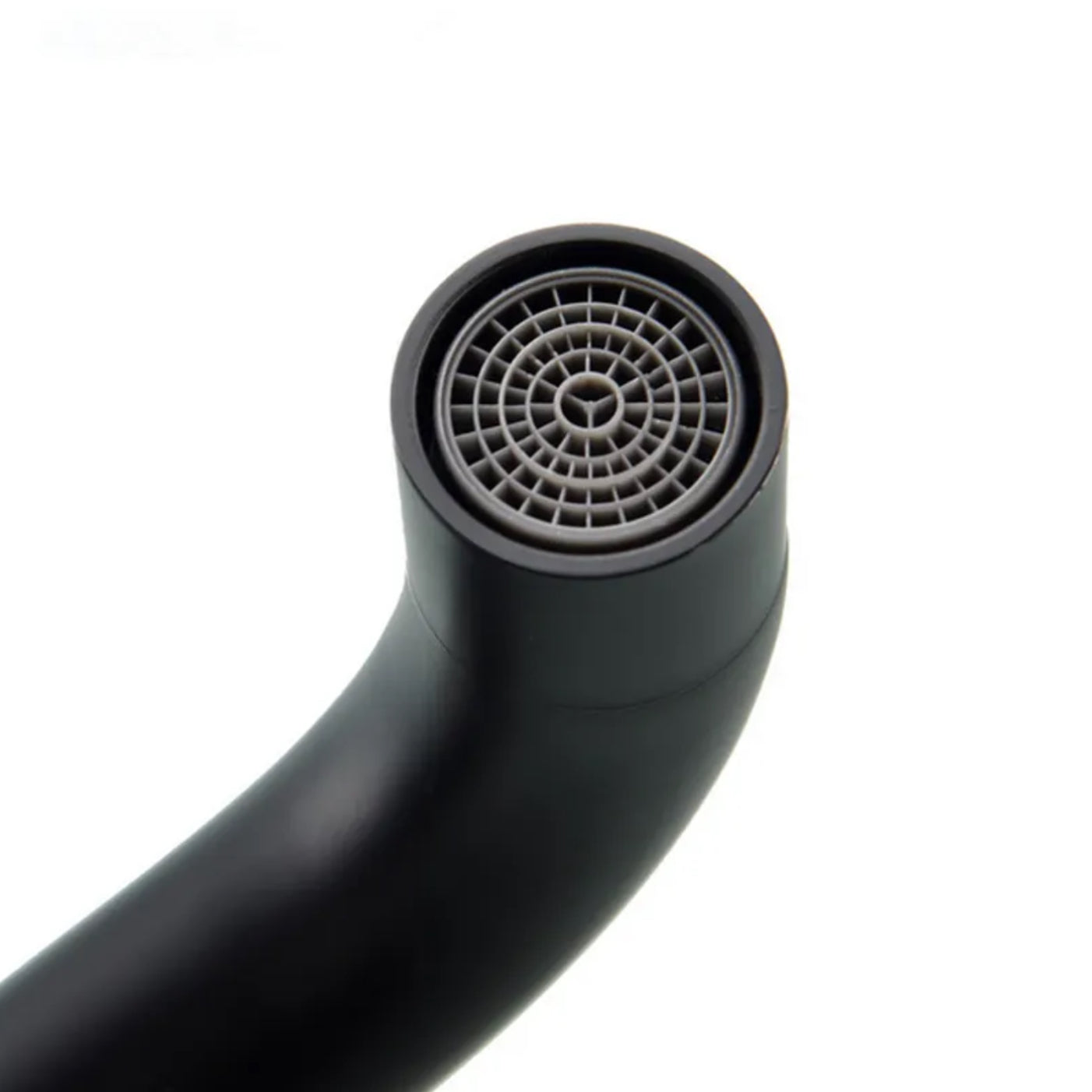 Grifo para lavabo de sobre encimera 80306B en latón negro, colección Cephis