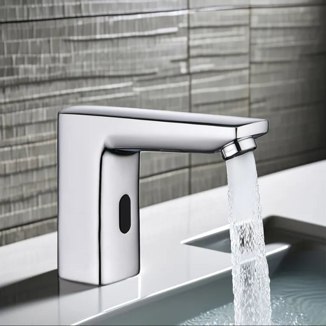 Robinet lavabo infrarouge 018 chrome collection Erymanthe