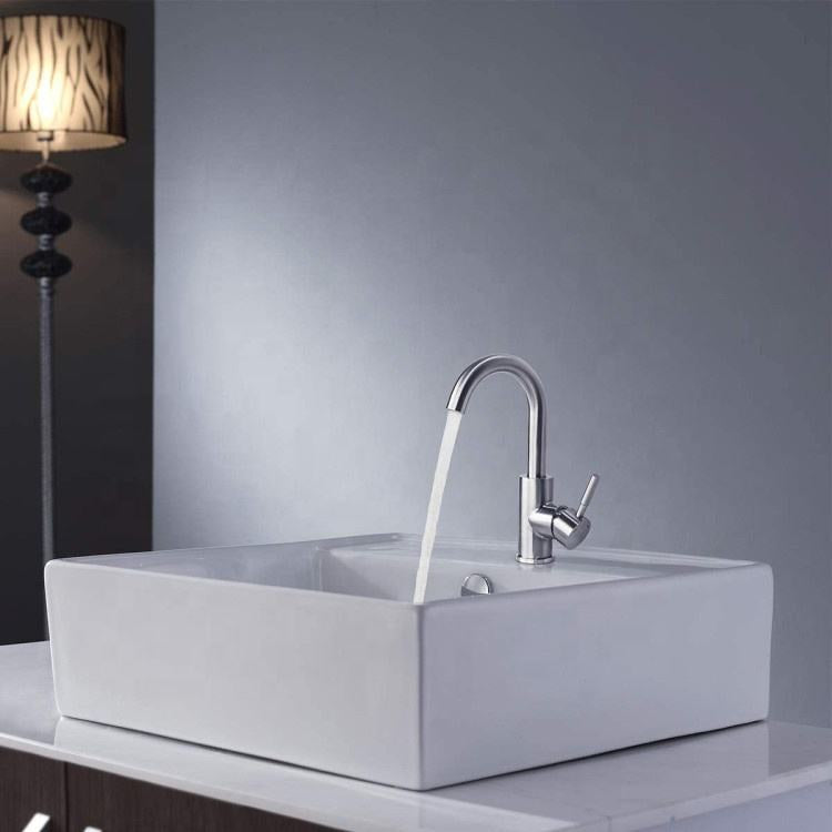 Grifo para lavabo de sobre encimera 1800100A cromo colección Erymanthe