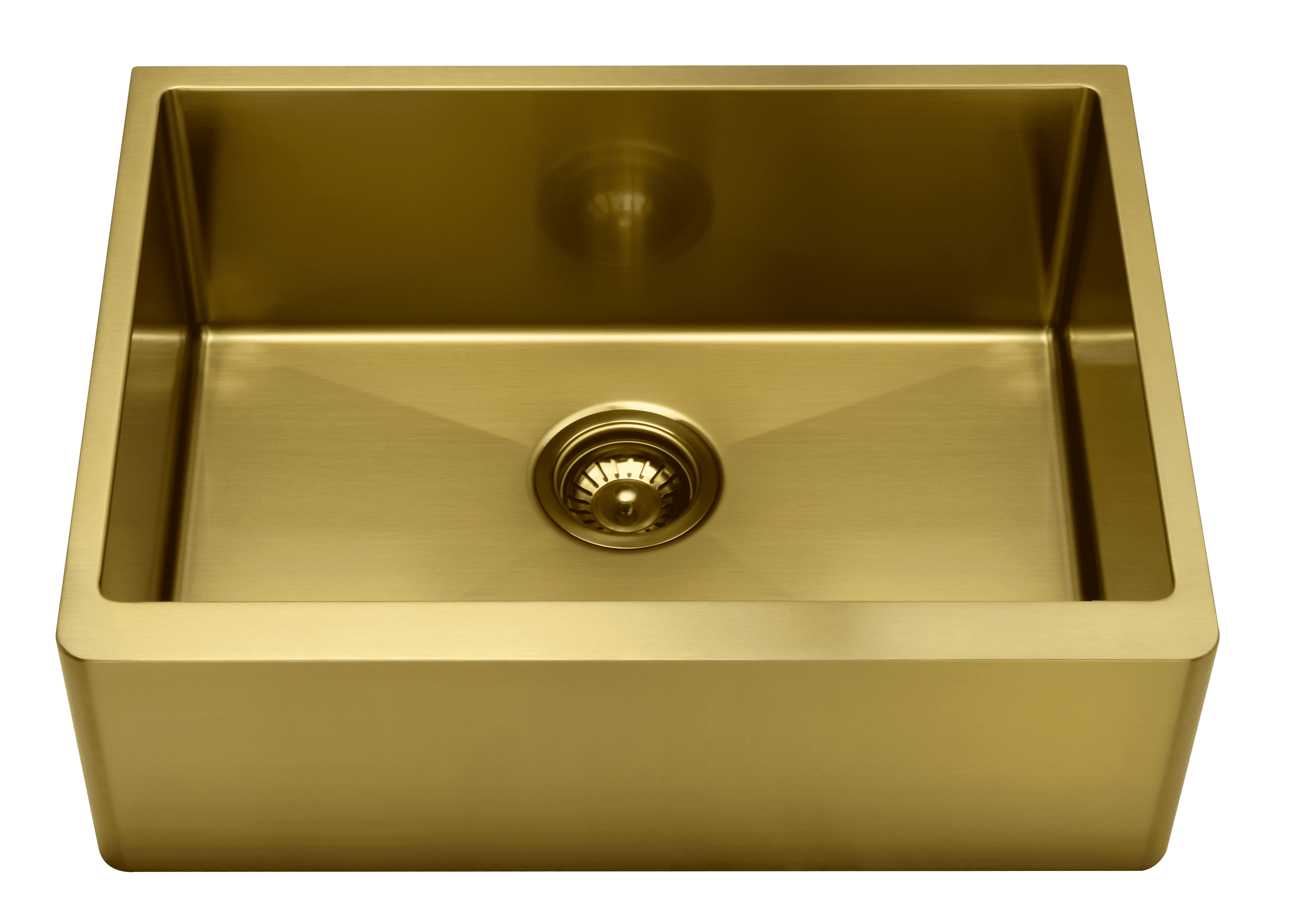 ÉVIER EN ACIER INOXYDABLE 001 DORÉ BROSSÉ COLLECTION SCAMANDRE