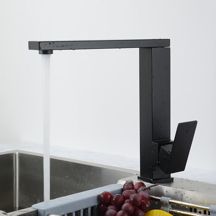 RAISED FAUCET 018 IN BLACK BRASS