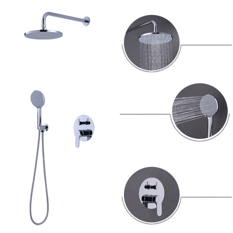 Douche Encastrée SC41 Erymanthe Chromé | HUDOR