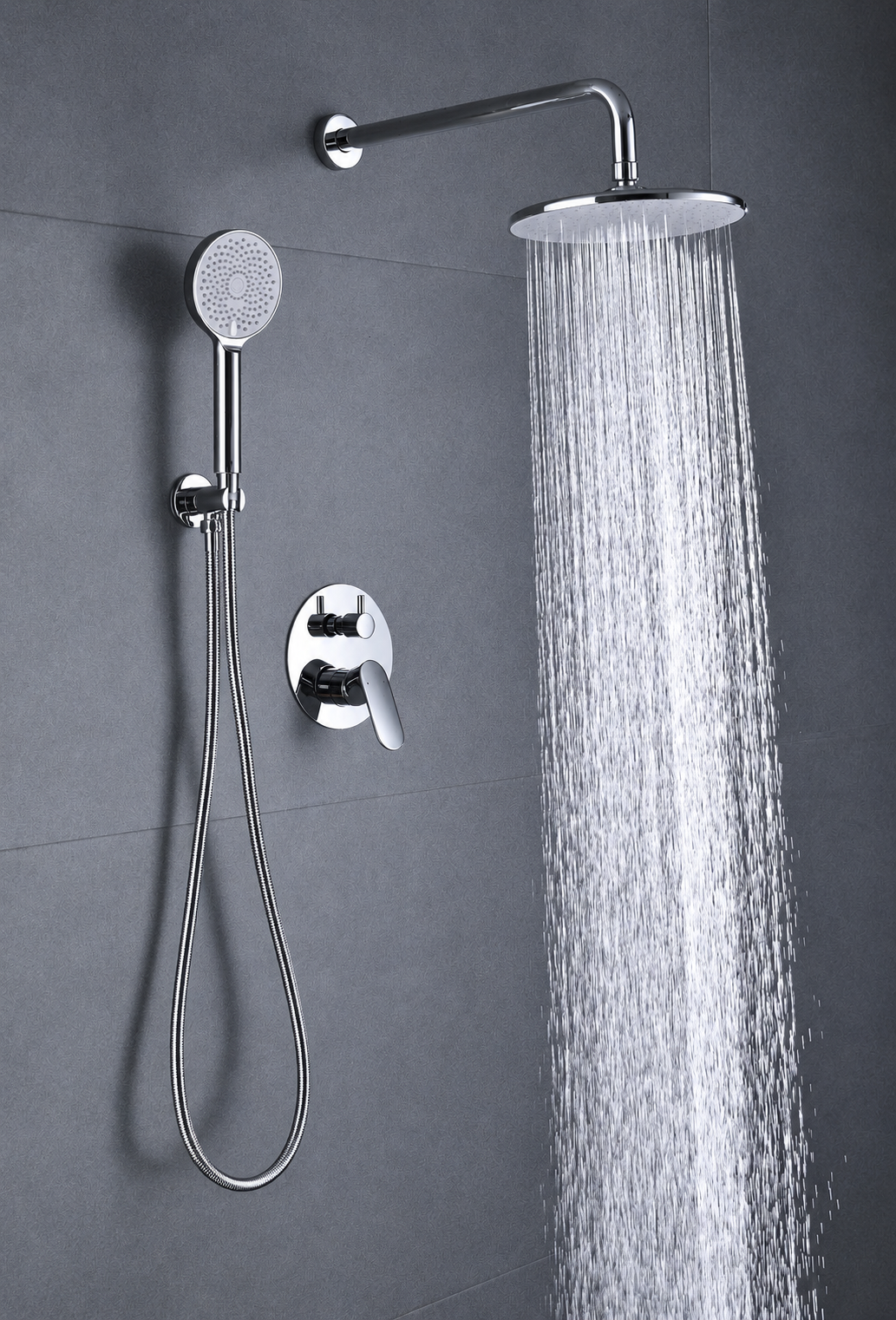 Douche Encastrée SC41 Erymanthe Chromé | HUDOR