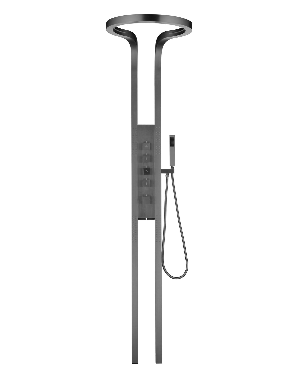Colonne de Douche Scamandre Noir Mat | HUDOR