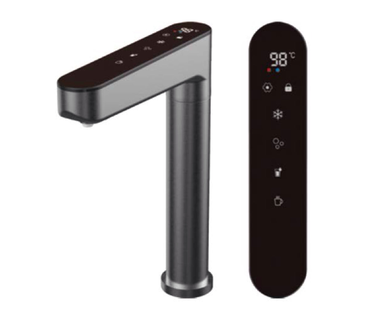 Robinet de cuisine électronique multifonctions TB01 collection Eas