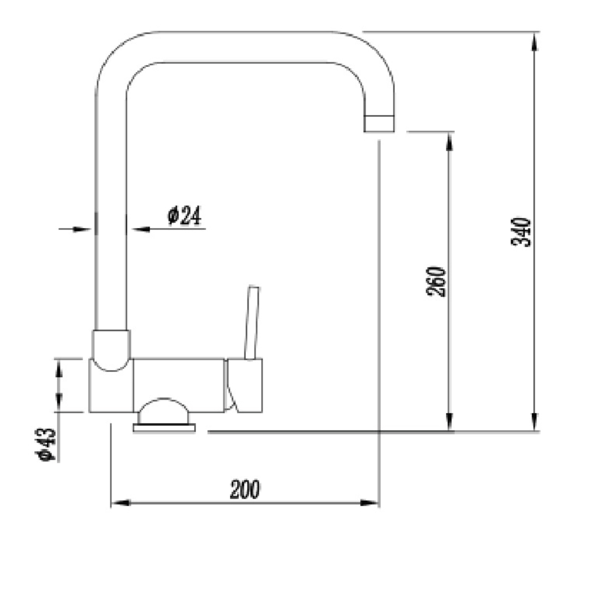 W05 Pull-Down Kitchen Faucet Brushed Gold Scamandre Collection
