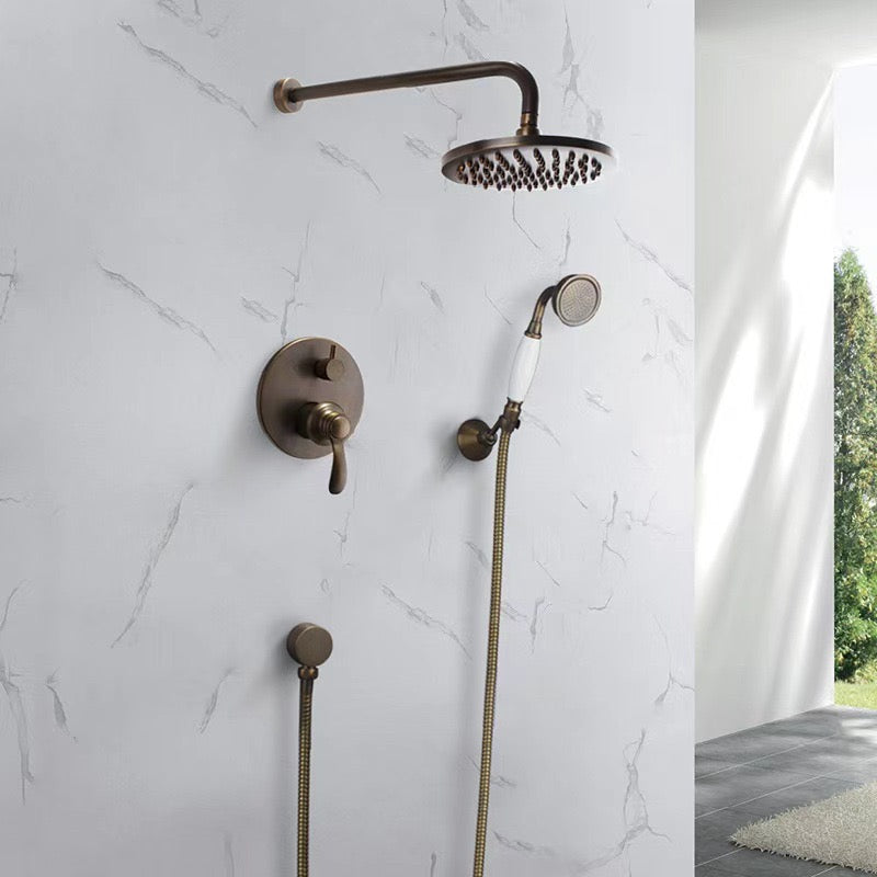 Composition de douche encastrée SC21 bronze collection Artemis