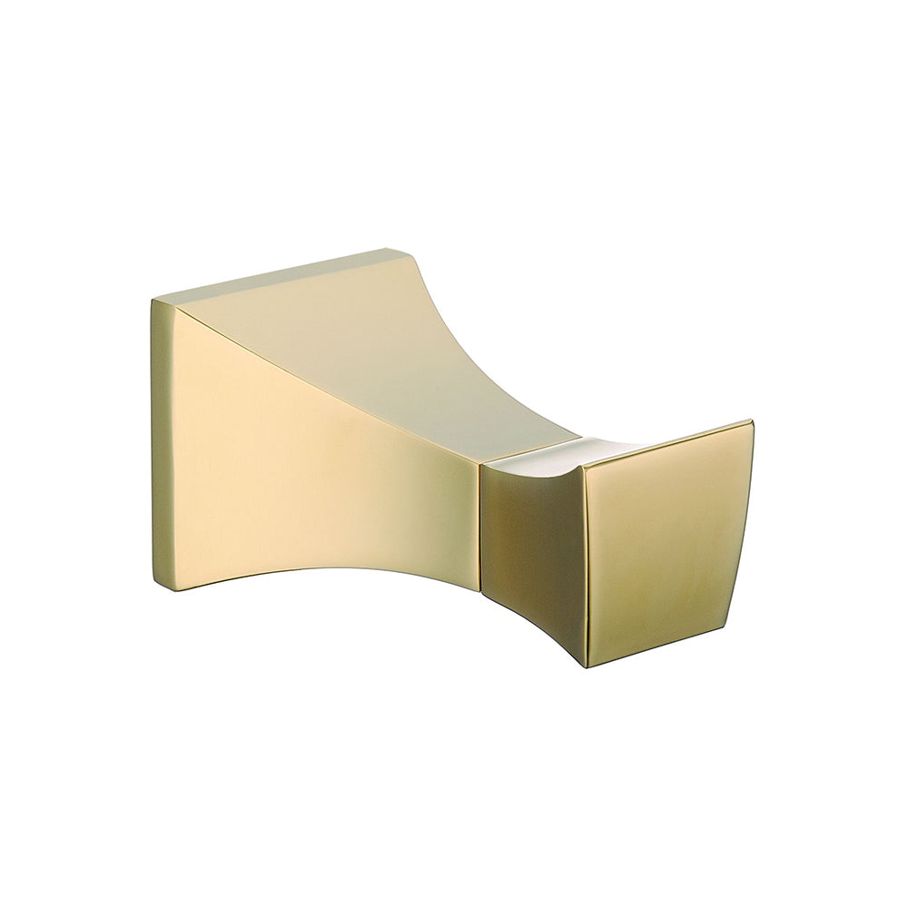 ROBE HOLDER 003 GOLD 100% BRASS HALYS COLLECTION