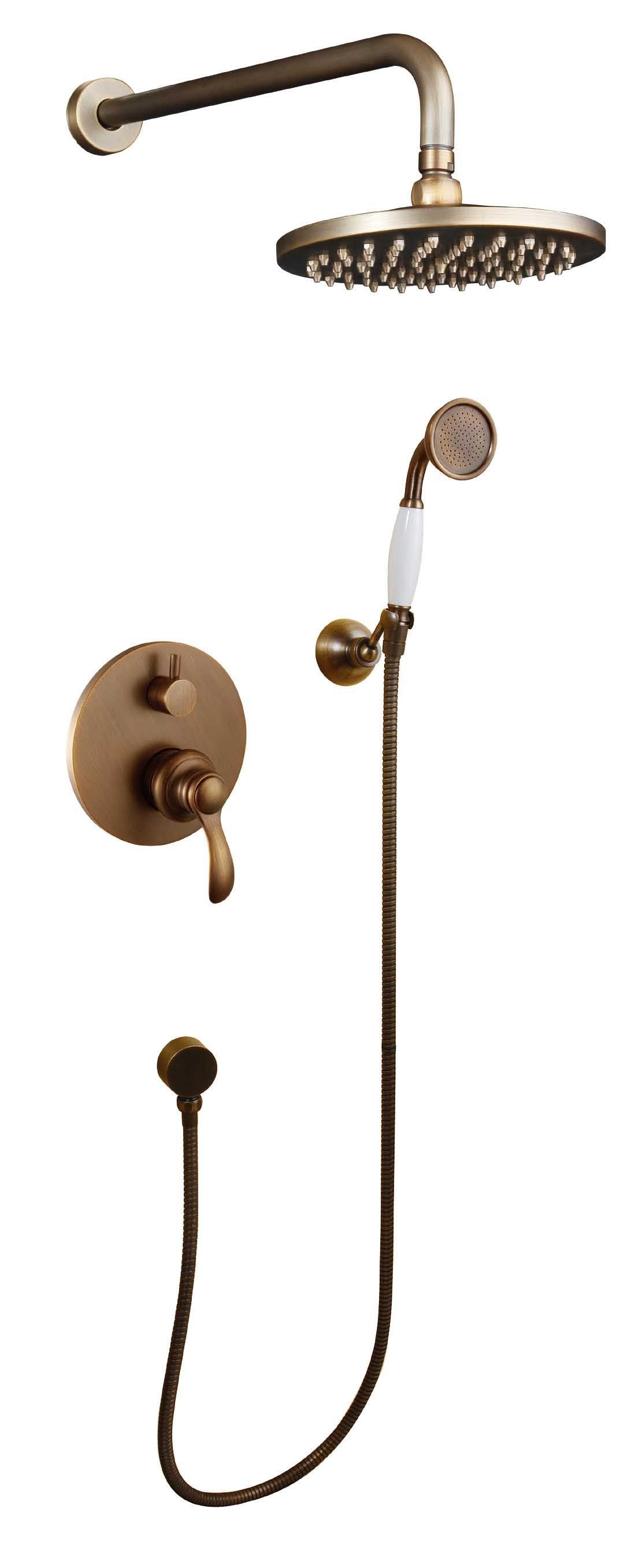 Bras de douche M1 2'' laiton à encastrer