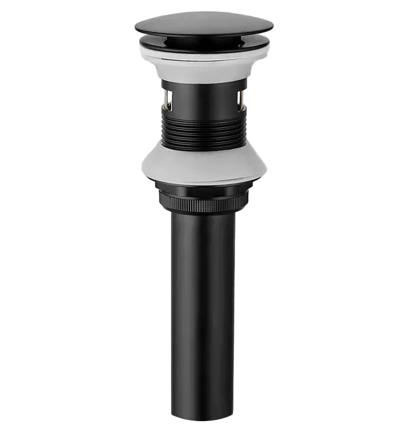 004 DESAGÜE CLICK-CLACK NEGRO 100% LATÓN