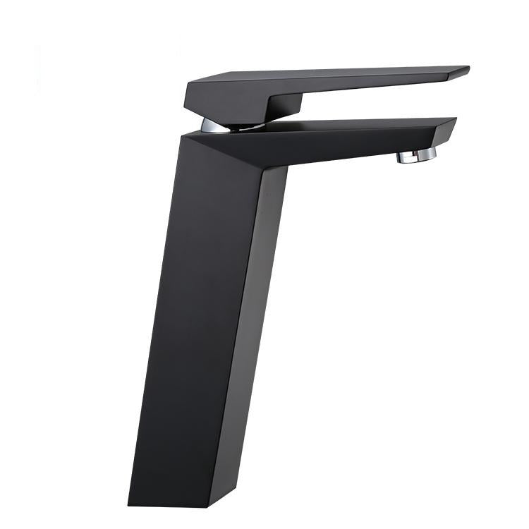 Robinet de lavabo surélevé 22 en laiton chromé collection Alphée