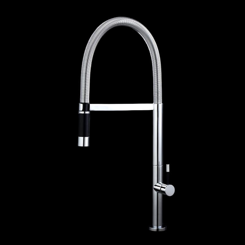 205 kitchen faucet in chrome-plated brass Erymanthe collection