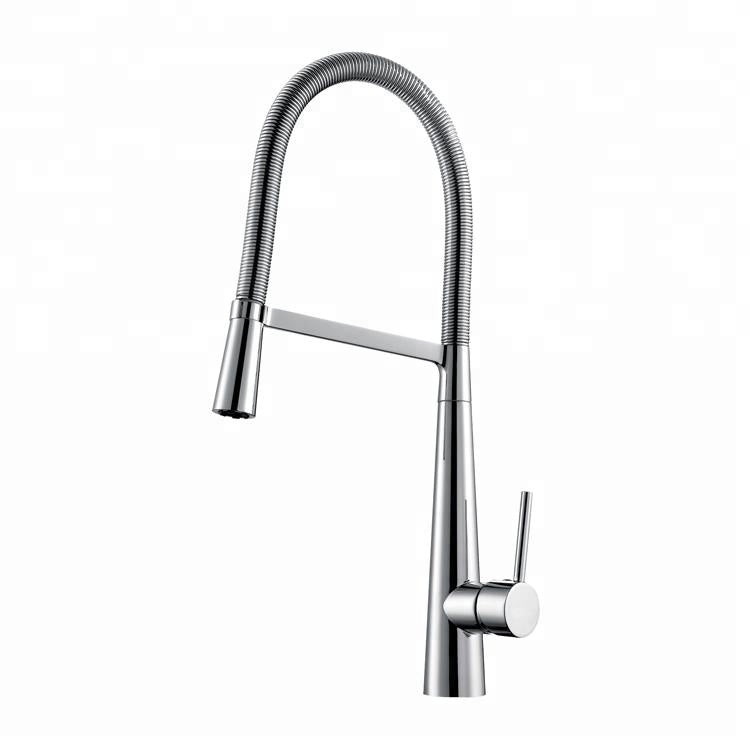 Robinet de cuisine 401 en laiton chromé collection Erymanthe