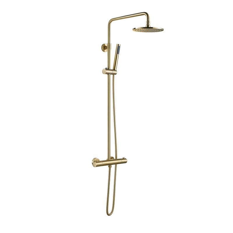 Thermostatic shower column CHROME SC418 Erymanthe Collection