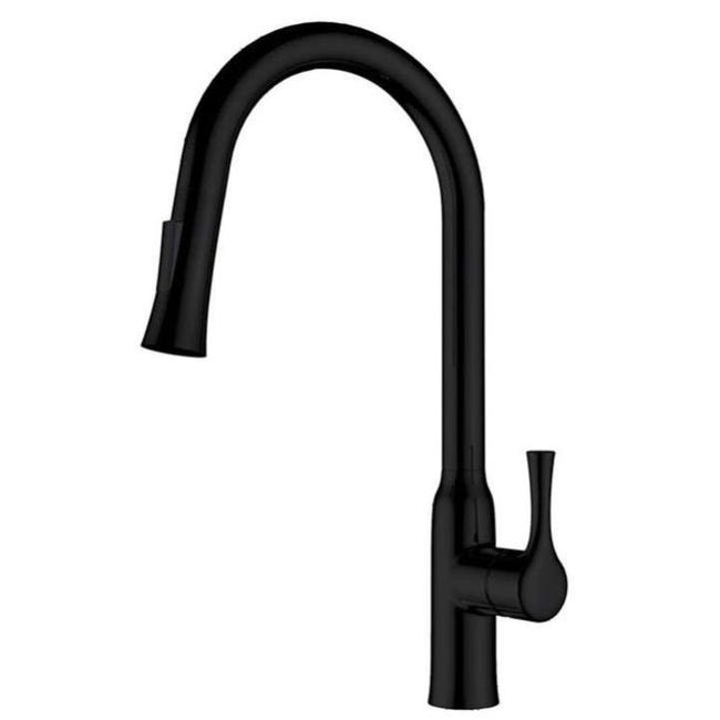 Robinet de cuisine noir mat CEPHYSE - HUDOR - K1812500