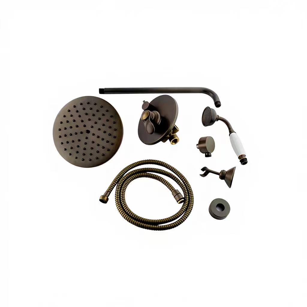 Composition de douche encastrée SC21 bronze collection Artemis