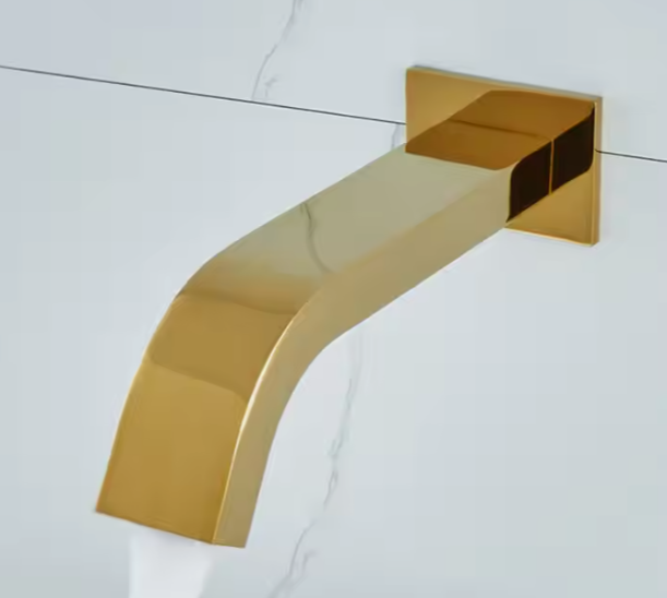 Robinet lavabo infrarouge 018 en laiton doré collection halys