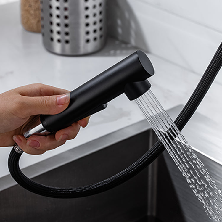 hudor mitigeur de cuisine Noir mat - vue complémentaire 8 sur 10