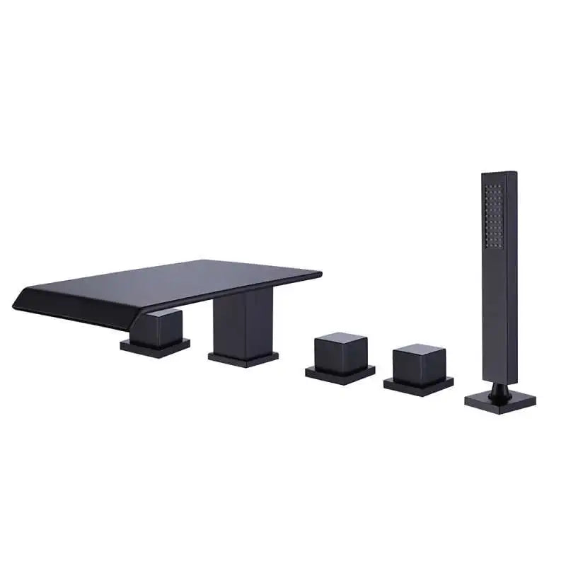 Robinet Baignoire Noir Mat HUDOR — vue principale