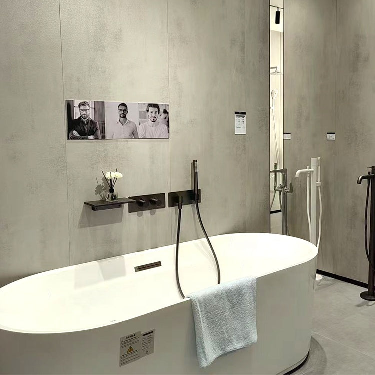 Robinet Baignoire Gunmetal HUDOR — mise en situation