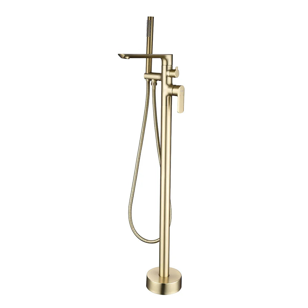 Robinet Baignoire Doré Brossé HUDOR — vue principale