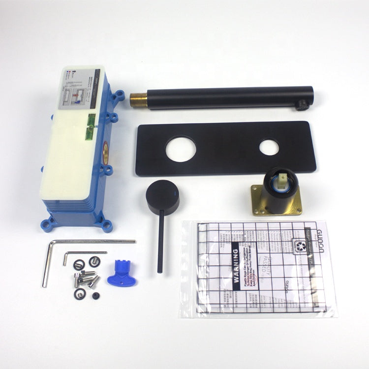 Robinet Lavabo Noir Mat HUDOR — vue principale