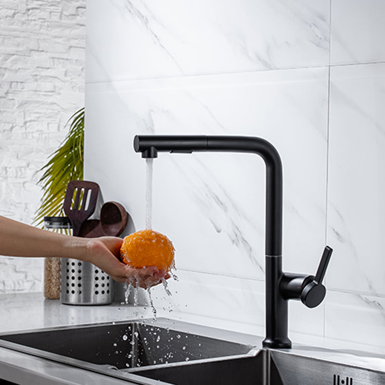 hudor mitigeur de cuisine Noir mat - vue complémentaire 9 sur 10