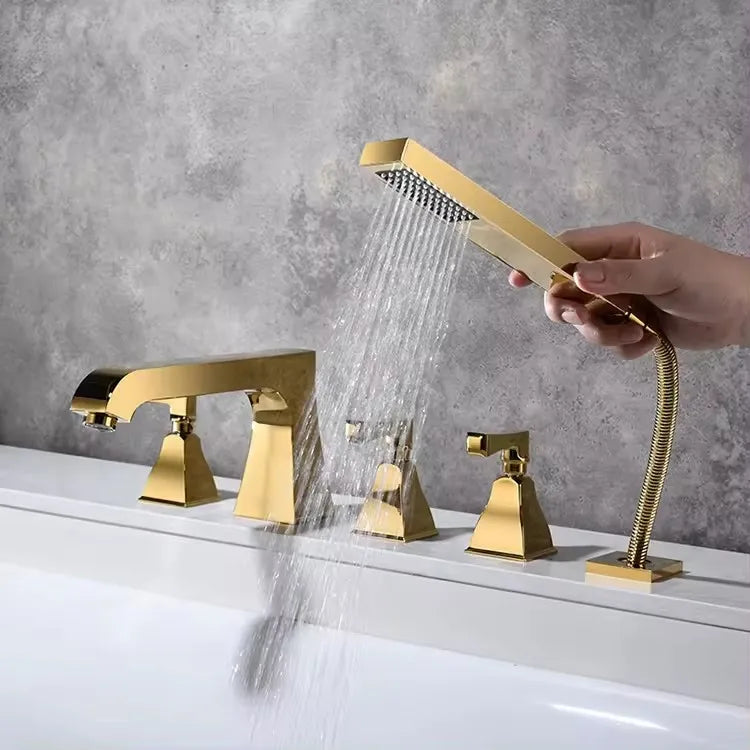 Robinet Baignoire Gold HUDOR — détail