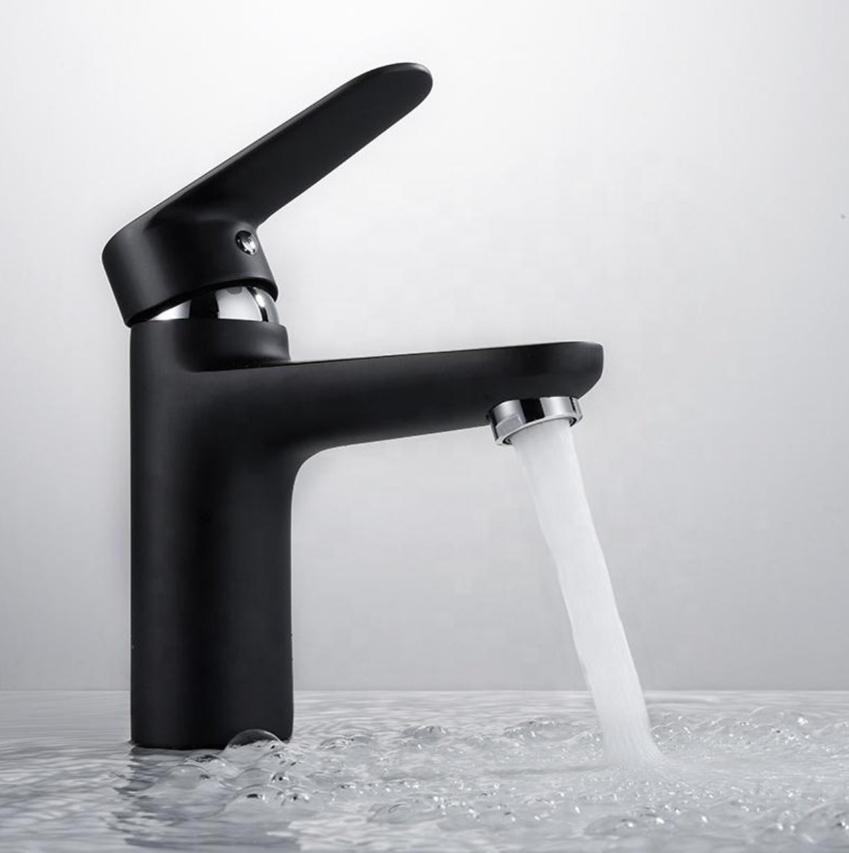 Hudor robinet de lavabo sur plage 055 en laiton noir Céphise