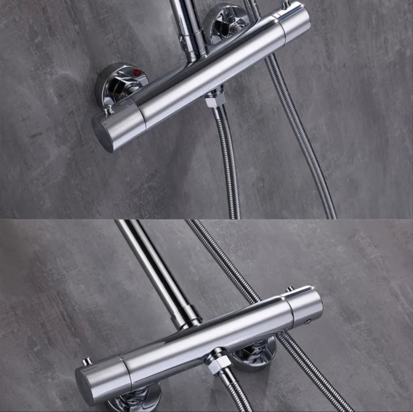 COLONNE DE DOUCHE SC418CH ERYMANTHE CHROMÉ | HUDOR